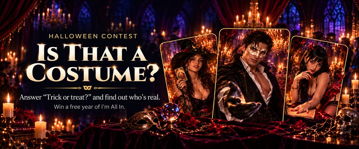 Halloween contest: Is that a costume? Win a free year of I'm All In.